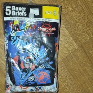 Marvel Spider-Man Boys' Boxer Briefs - Blue and Red